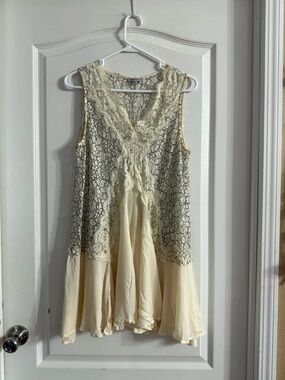 Jodifl Women’s Lace Flowy Sleeveless Boho Dress Sz M. AP-143